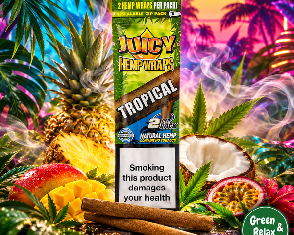 Blunt hemp wrap tropical