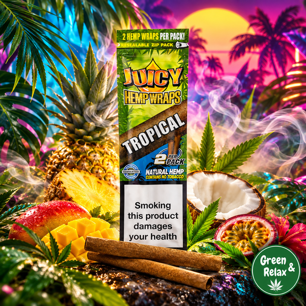 Blunt hemp wrap tropical