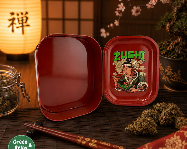 Boîte de Rangement Zushi – Métal Rouge