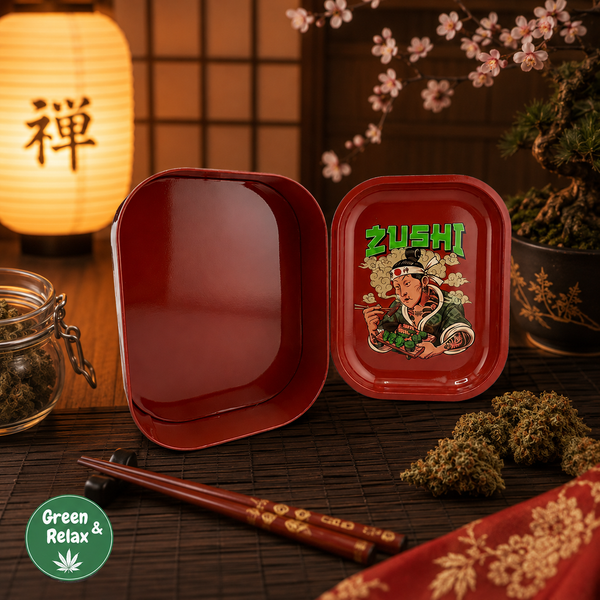 Boîte de Rangement Zushi – Métal Rouge