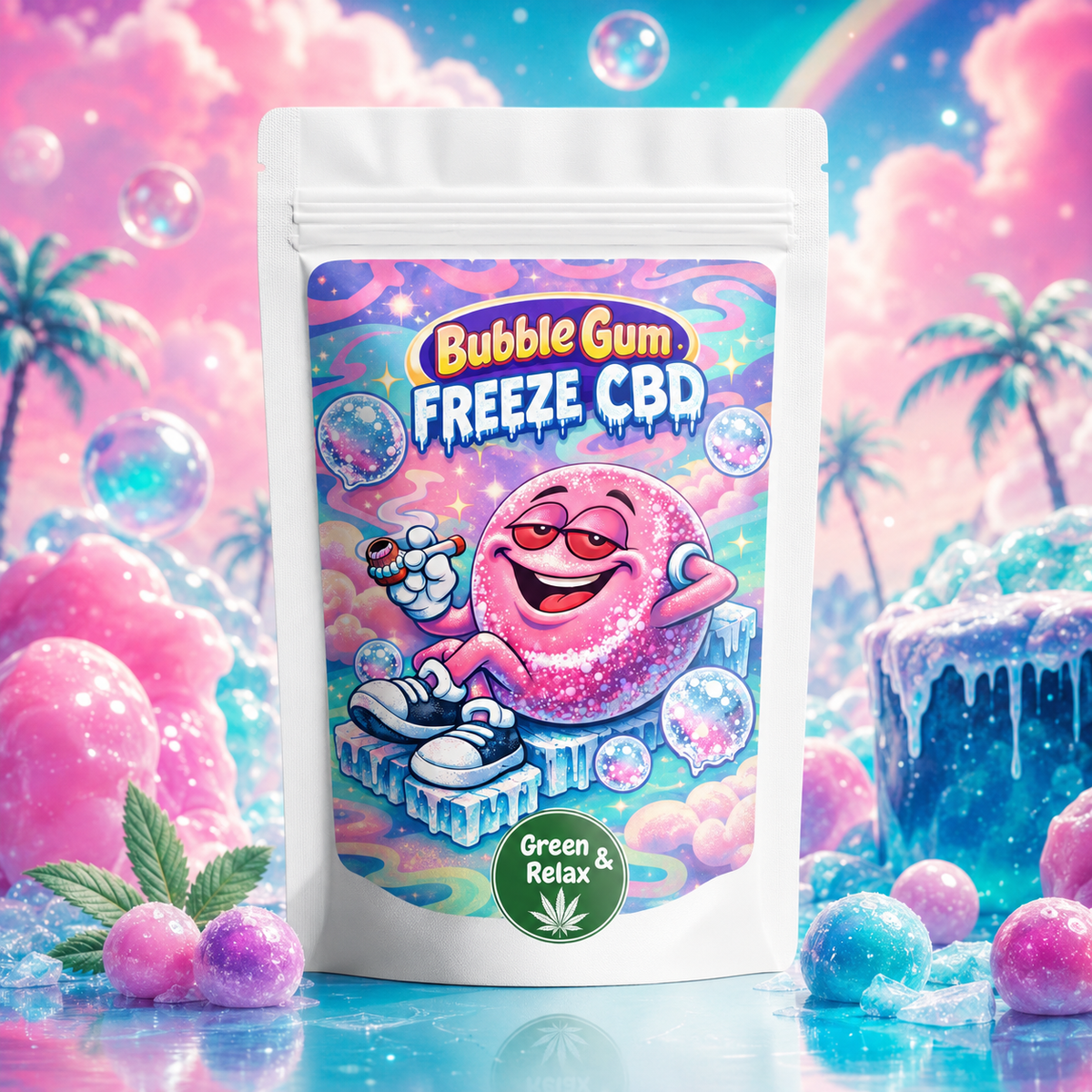 Bubble Gum Freeze 9% CBD