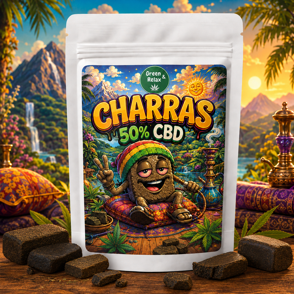 Résine Charras 50 % CBD