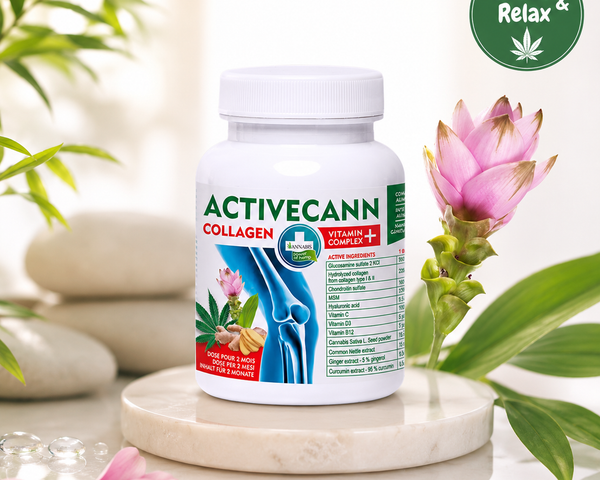 ACTIVECANN Collagen Vitamin Complex+ – 60 comprimés