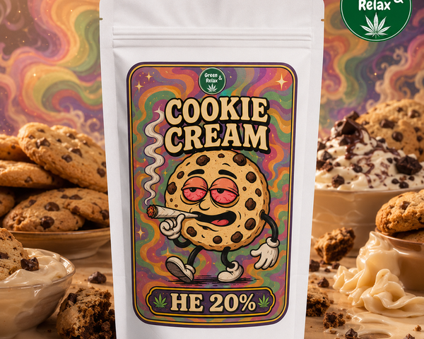 Fleurs CBD Récréative - COOKIE CREAM - HE 20%