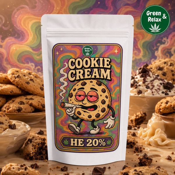 Fleurs CBD Récréative - COOKIE CREAM - HE 20%