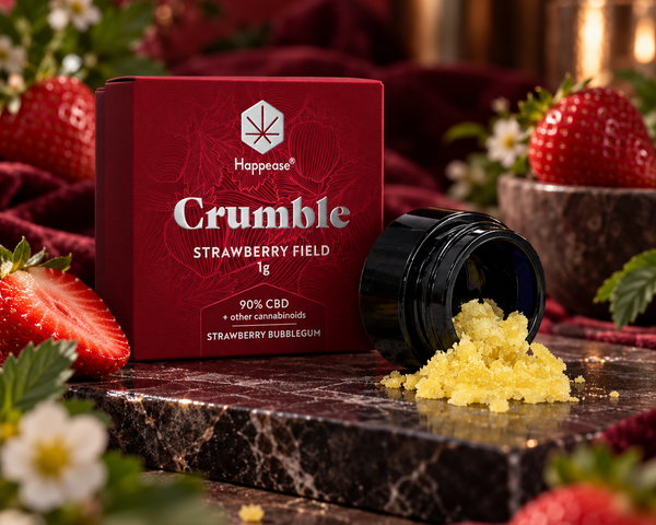 Crumble Strawberry Field 1g 90% CBD