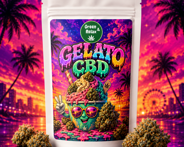 Fleur Gelato CBD en sachet de 10 g à 10 euros