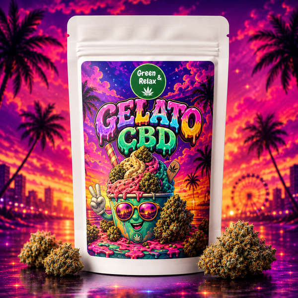 Fleur Gelato CBD en sachet de 10 g à 10 euros