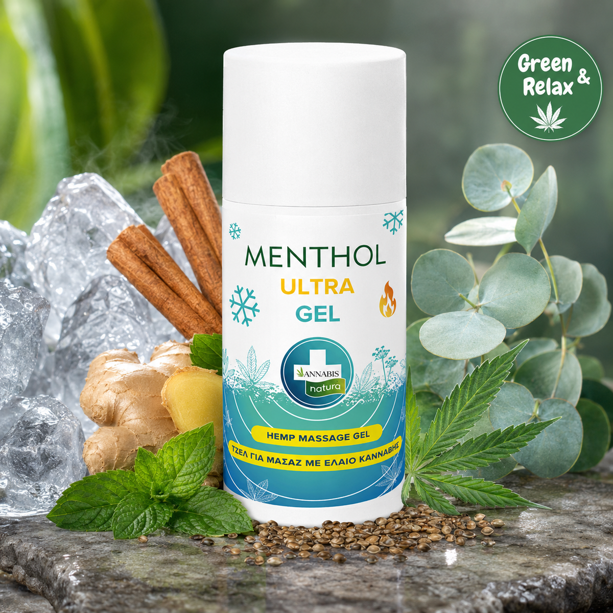 MENTHOL ULTRA Gel Annabis – Muscles et articulations