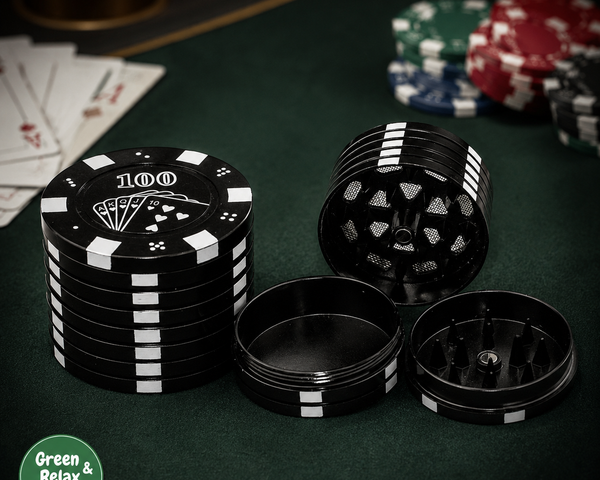 Grinder Jeton de Poker 100 – Métal 3 Parties