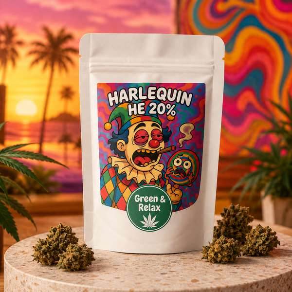 Fleurs CBD Récréative HARLEQUIN HE 20 %