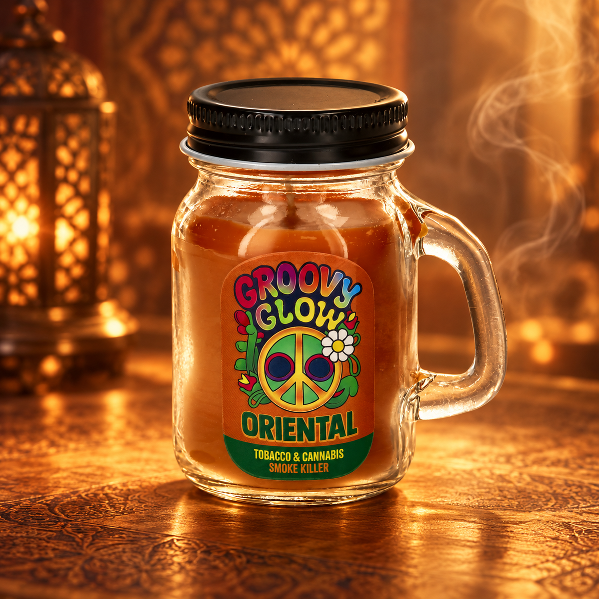 Bougie Groovy Glow Tobacco & Cannabis 105g