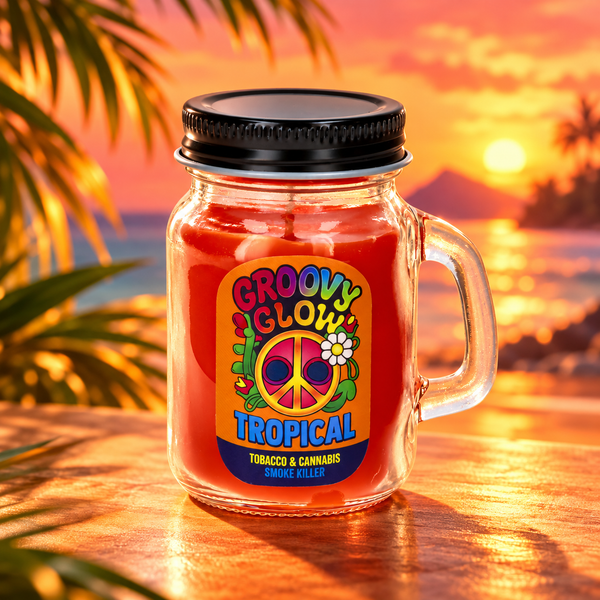 Bougie Groovy Glow Tobacco & Cannabis 105g