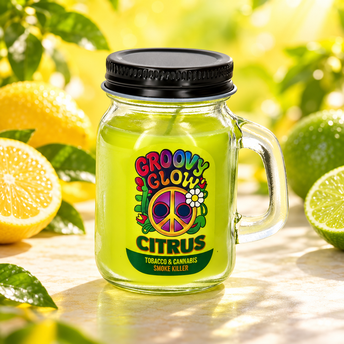 Bougie Groovy Glow Tobacco & Cannabis 105g