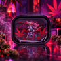 Petit Plateau Fumeur - Jass Smoking Girl