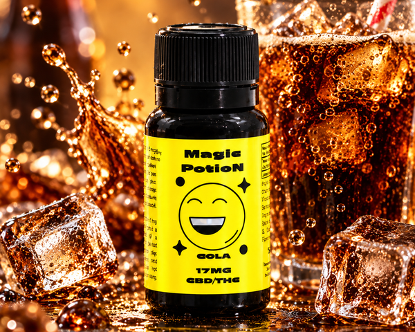 Mini Sirop Magic Potion Cola 17 Mg CBD/THC 10 ML