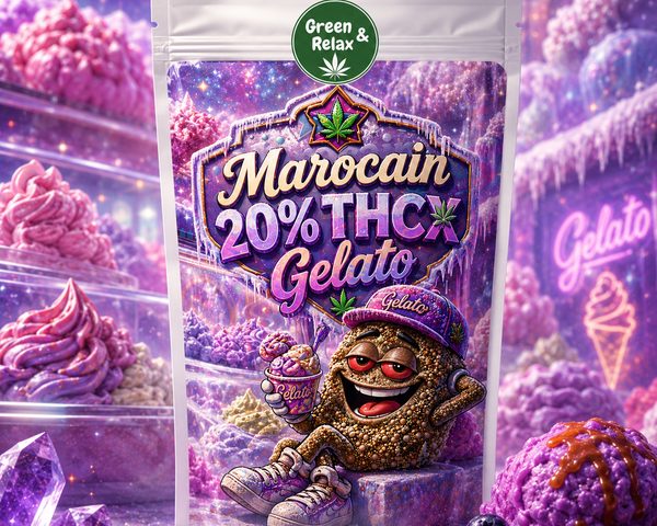 RésineCBD Récréative Marocain Gelato THCX