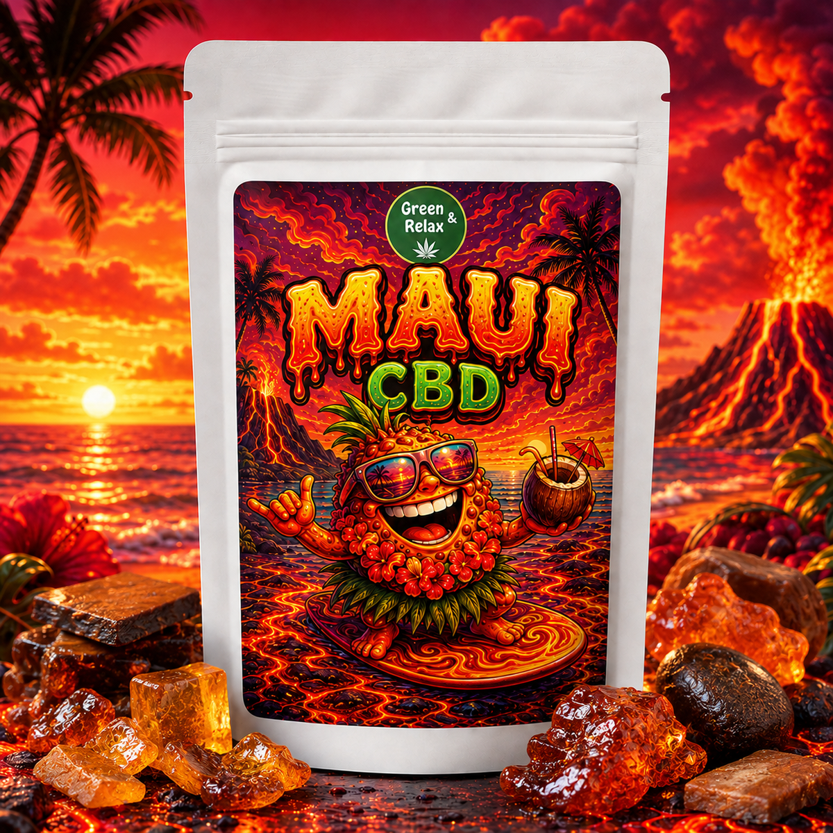 Résine Maui 16 % CBD