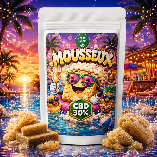Résine Mousseux - 30 % CBD
