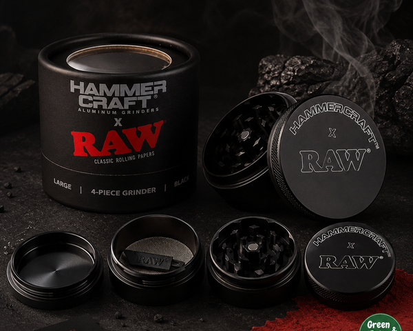 Grinder Hammer Craft x RAW – Aluminium 4 Parties