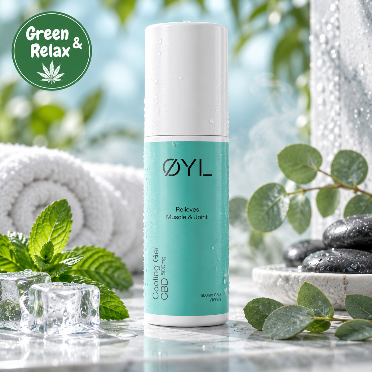 Cooling Gel CBD 500 Mg OYL