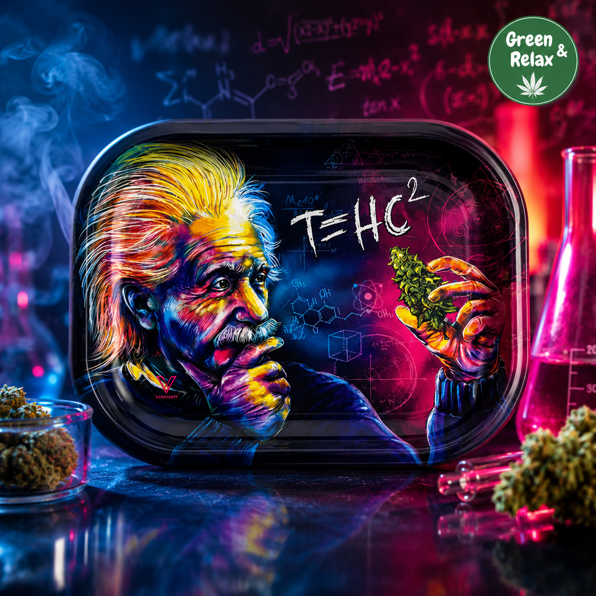 Plateau Fumeur – V‑Syndicate – Einstein Psychédélique