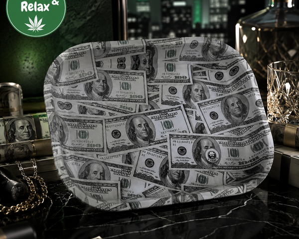 Petit Plateau Fumeur – Money Bills