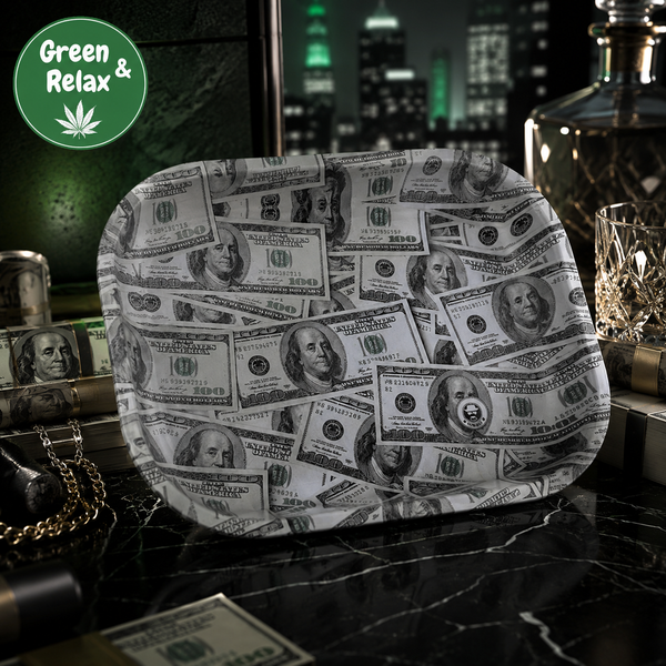 Petit Plateau Fumeur – Money Bills