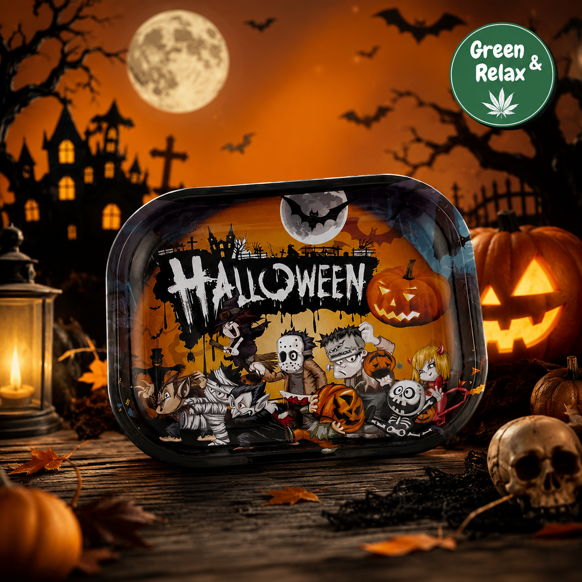 Petit Plateau Fumeur – Halloween Party