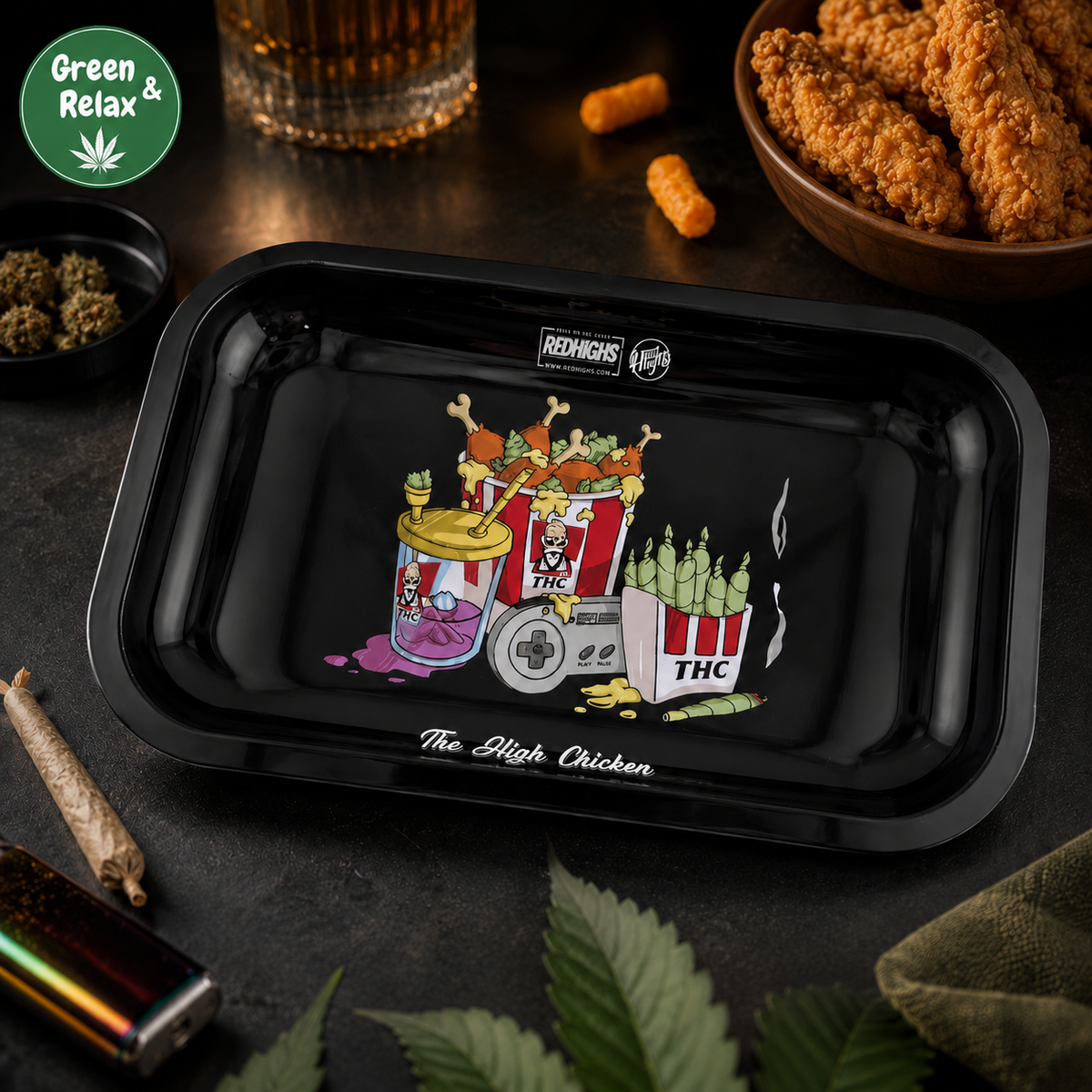 Plateau Fumeur – Red Highs – The High Chicken