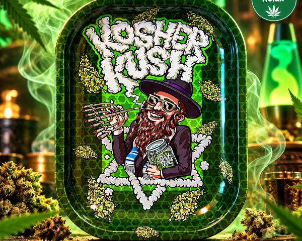 Plateau Fumeur Kosher Kush Cartoon