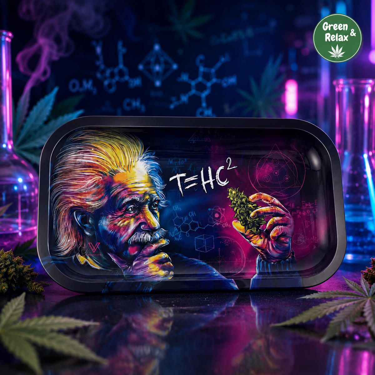 Plateau Fumeur – V‑Syndicate – Einstein Psychédélique