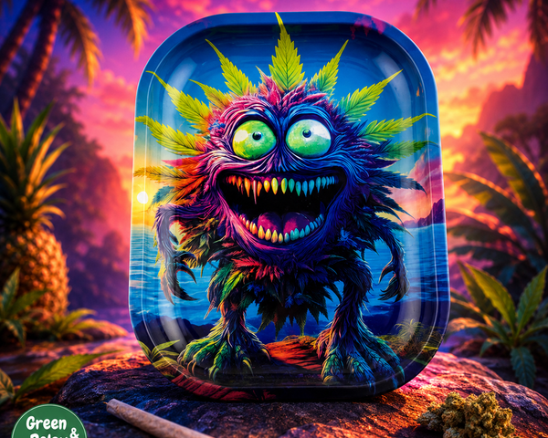 Petit Plateau Fumeur – Monstre Psychédélique