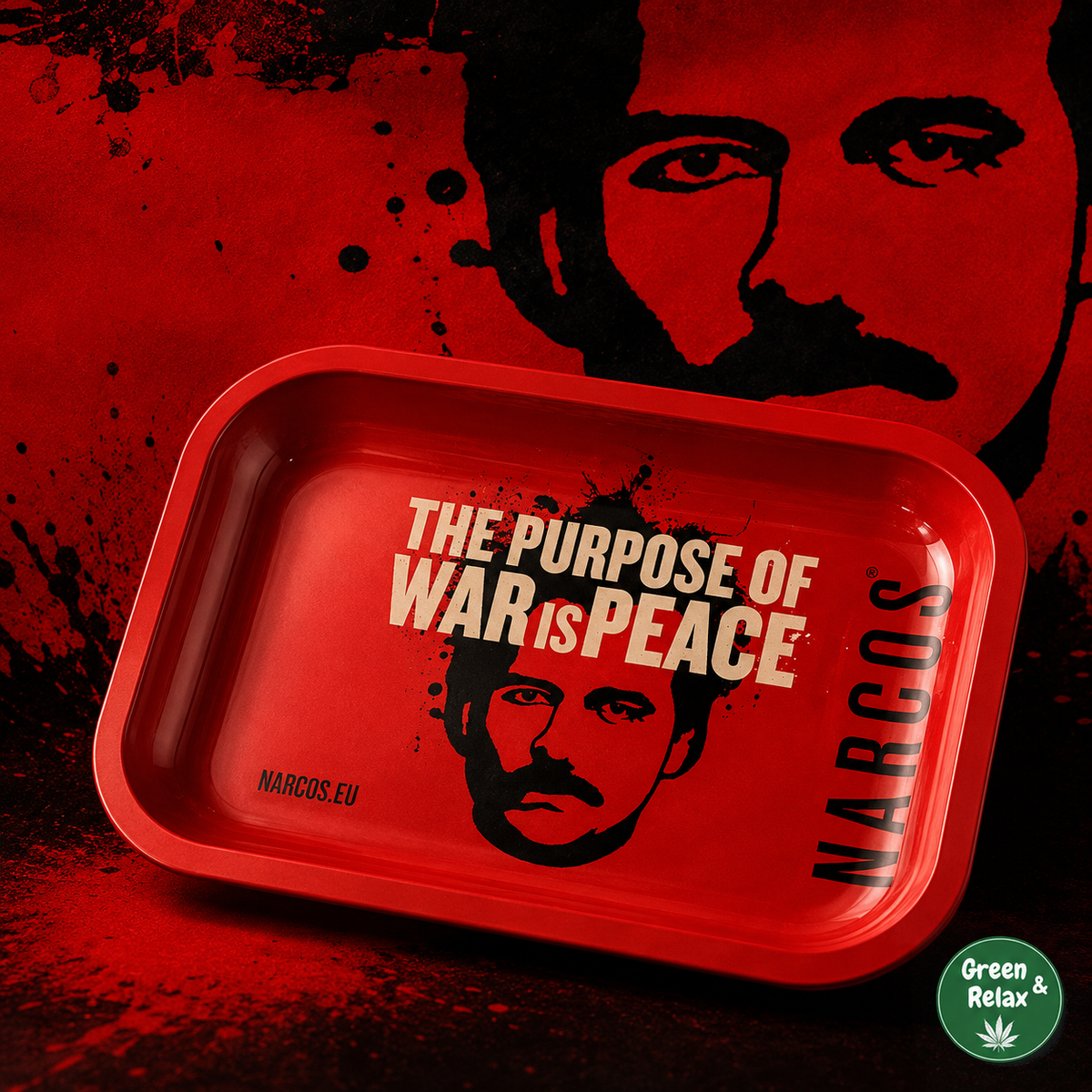 Plateau Fumeur – Narcos Red “The Purpose Of War Is Peace”