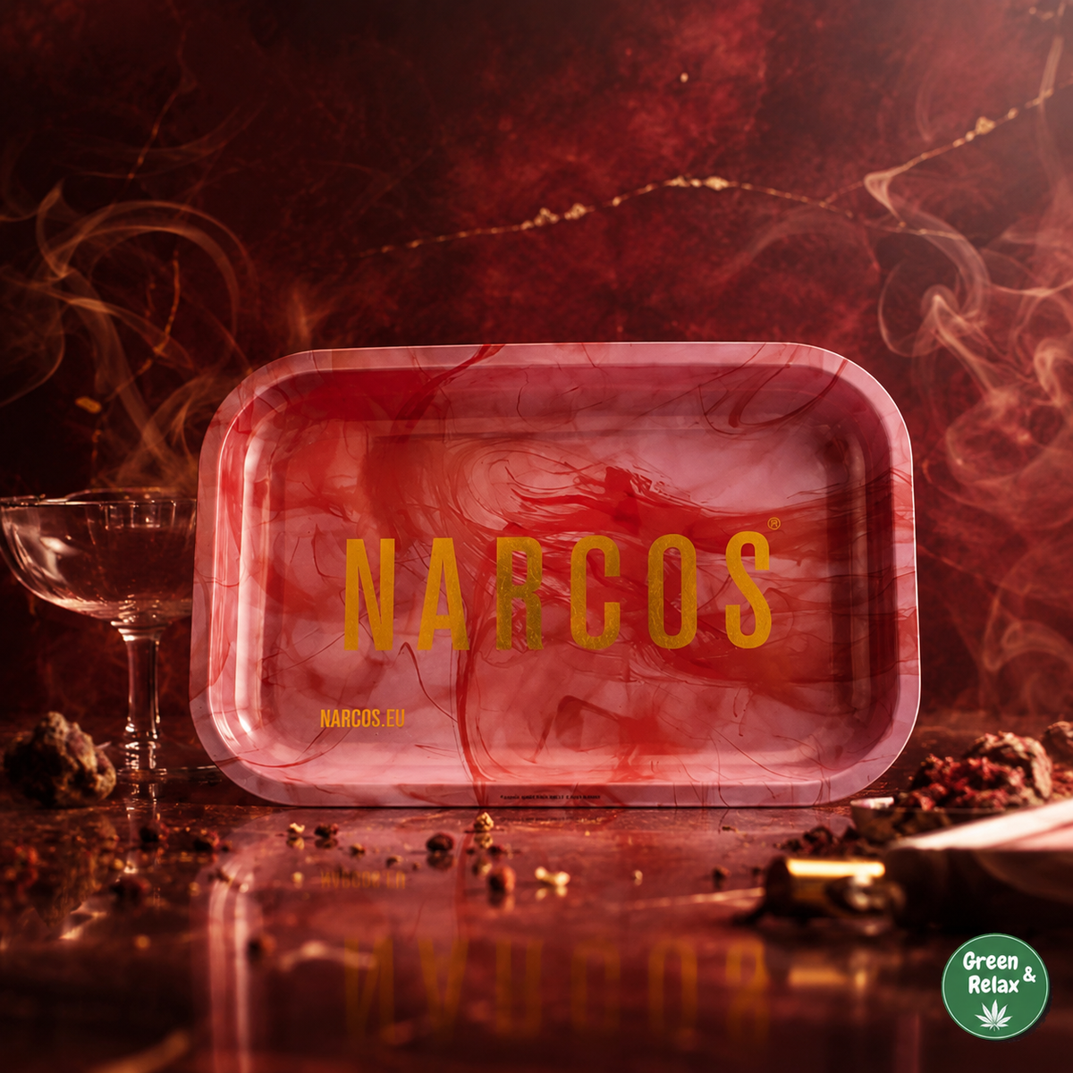 Plateau Fumeur – Narcos Red Smoke