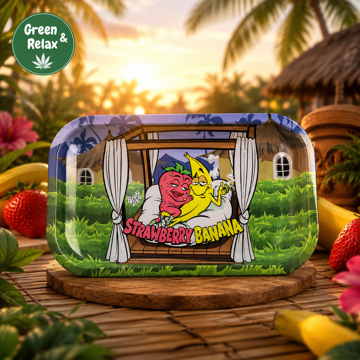 Plateau Fumeur – Strawberry Banana