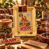 Plateau Fumeur RAW Tray Girl
