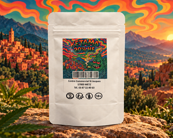Résines - Ketama - 25% 10-OH 15% CBN 10% CBD