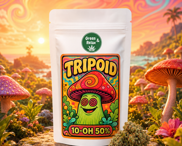 Fleurs CBD Récréative - TRIPOID - 50% 10-OH