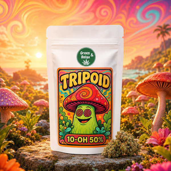 Fleurs CBD Récréative - TRIPOID - 50% 10-OH