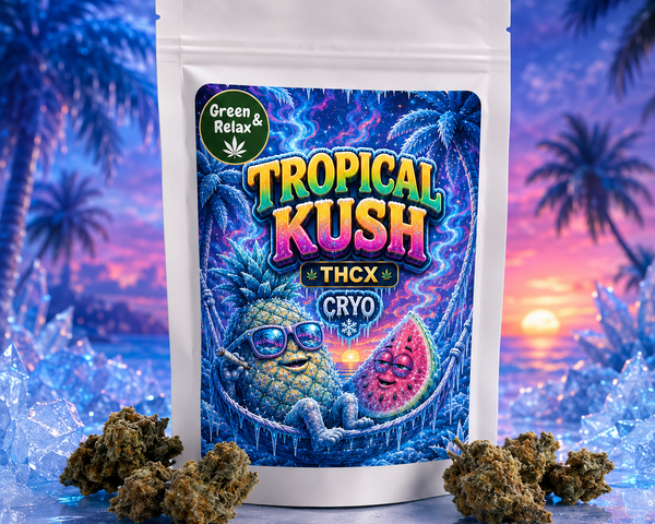 Fleurs CBD Récréative TROPICAL KUSH CRYO THCX