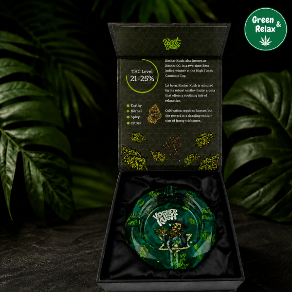 Cendrier Kosher Kush – Avec coffret