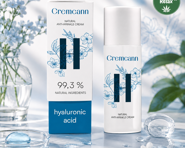 Cremcann Hyaluronic Acid Anti-Wrinkle Face Cream
