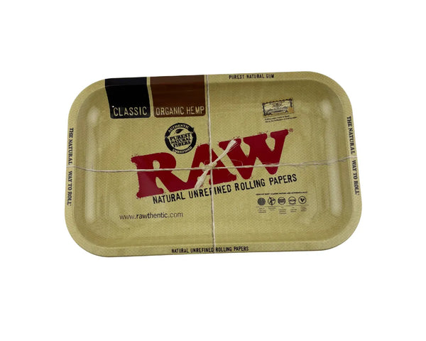 Plateau fumeur RAW vert émeraude édition anniversaire 20 ans en format rectangulaire pour accessoires CBD à Metz