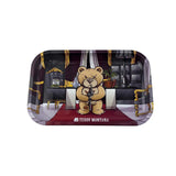 Plateau fumeur design Teddy Montana en format rectangulaire pour accessoires CBD à Metz