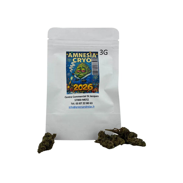 Fleurs CBD Récréative - AMNESIA CRYO - HCT - Boutique CBD Metz