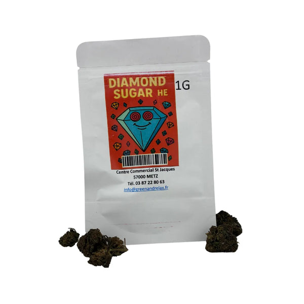 Fleurs CBD Récréative - DIAMOND SUGAR - HE - Boutique CBD Metz