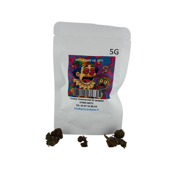 Fleurs CBD Récréative - HARLEQUIN - HE 20 % - Boutique CBD Metz