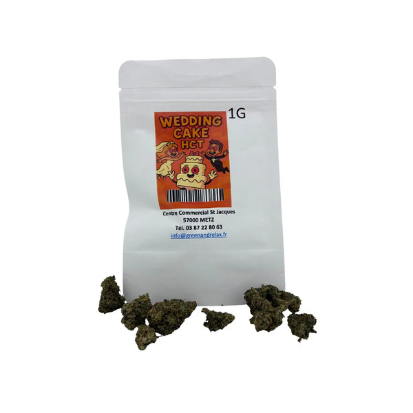 Fleurs CBD Récréative - WEDDING CAKE - HCT - Boutique CBD Metz