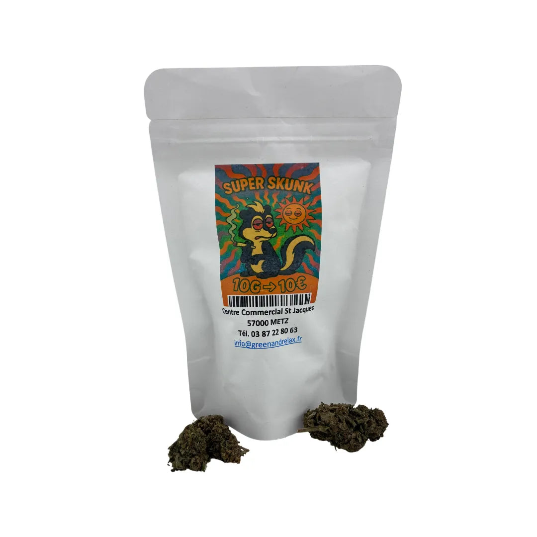 Fleurs CBD - SUPER SKUNK - Boutique CBD Metz